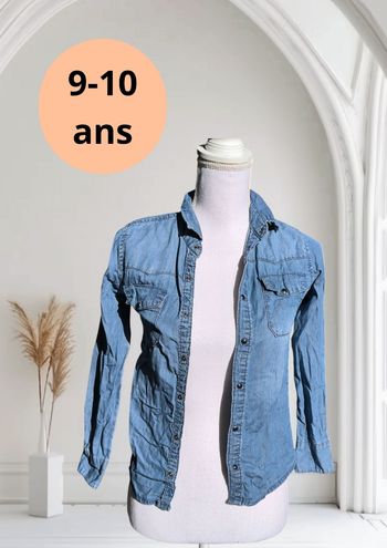 Chemise Tex 9-10 ans coton