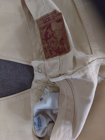 Pantalon homme jaune