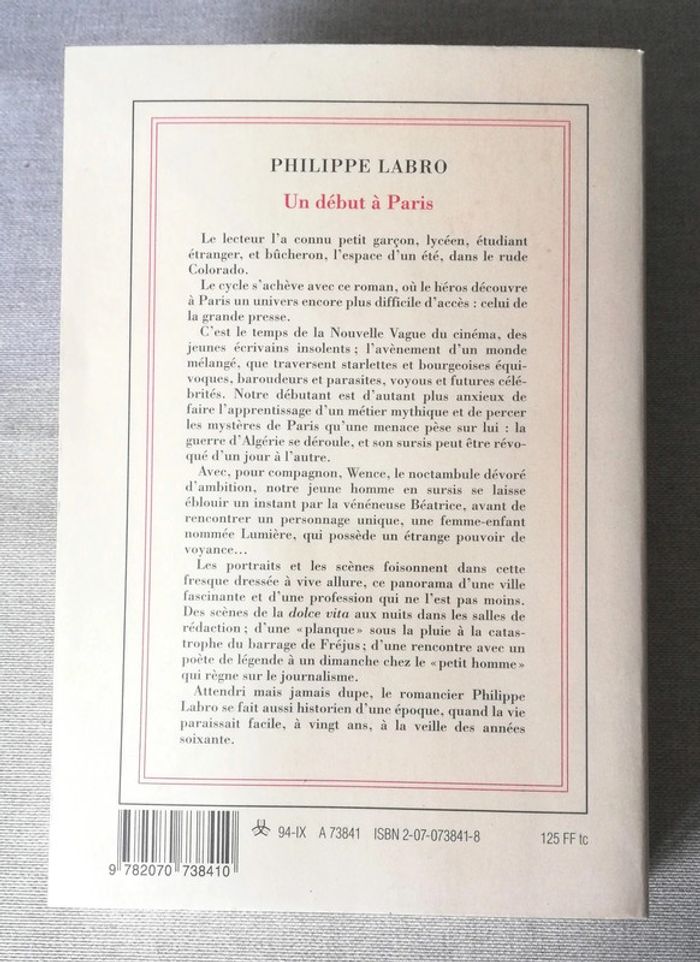2 livres de Philippe LABRO - photo numéro 3
