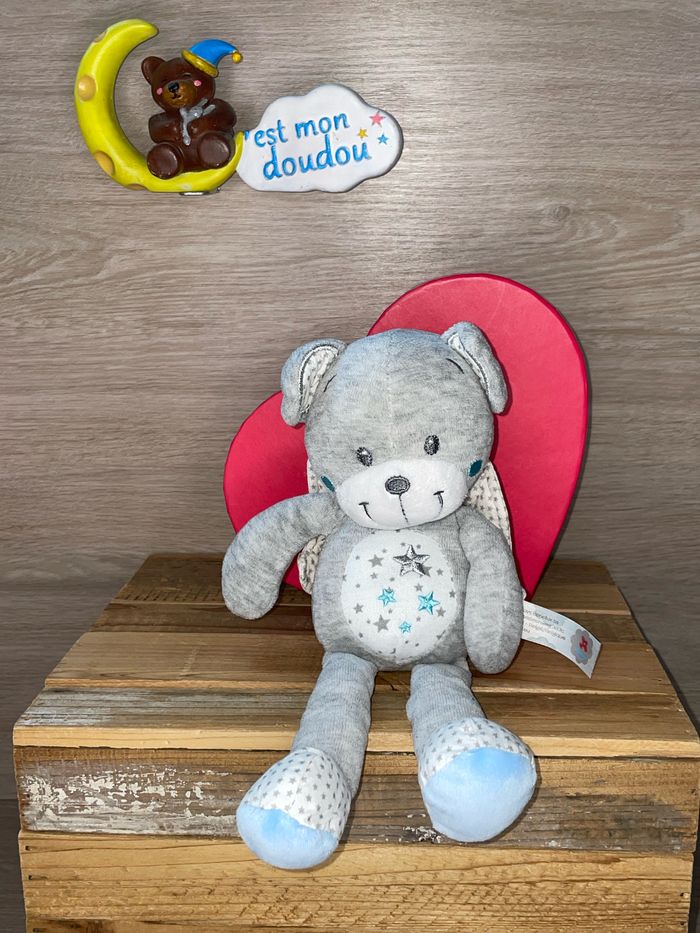 NIC507 doudou ours 🐻 nicotoy