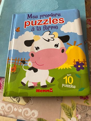 Livre puzzles  bébé