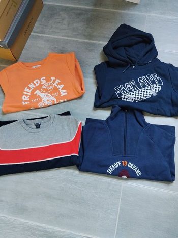 Lot de sweats en 6 ans 