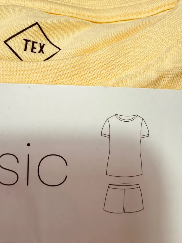 Taille 2-3 ans lot de 3 pyjamas 2 pièces coton fille Tex bleu jaune gris Neufs 🩷 - photo numéro 3