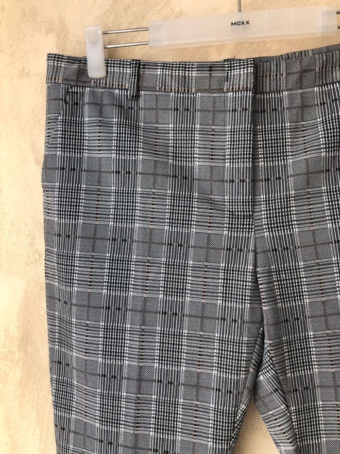 Pantalon flare prince de galles Lauren Vidal XL - photo numéro 5