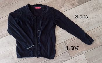 Gilet 8 ans fille