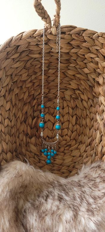 Joli collier vintage ethnique