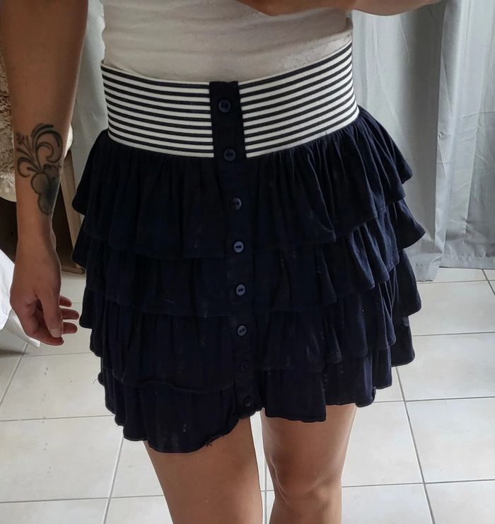 Jupe bleu marine