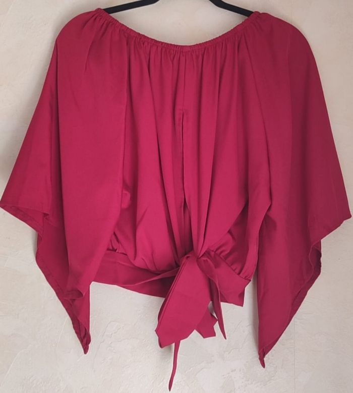 Blouse rouge - photo numéro 2