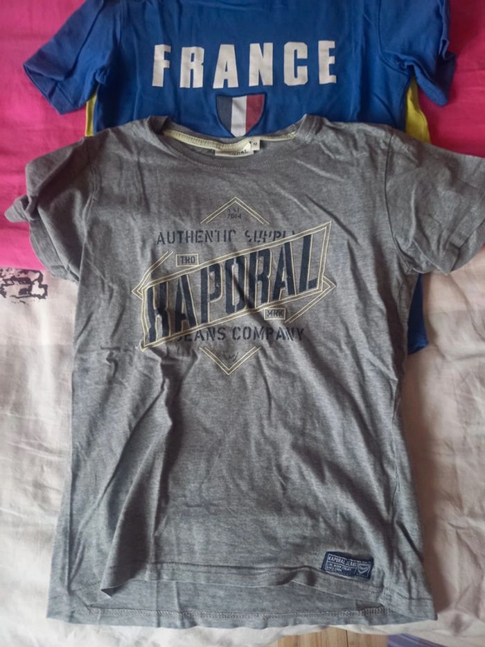 Lot tee-shirts 12 ans - photo numéro 2