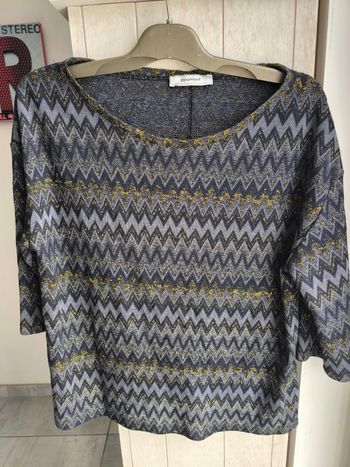 Pull fin et léger manches 3/4