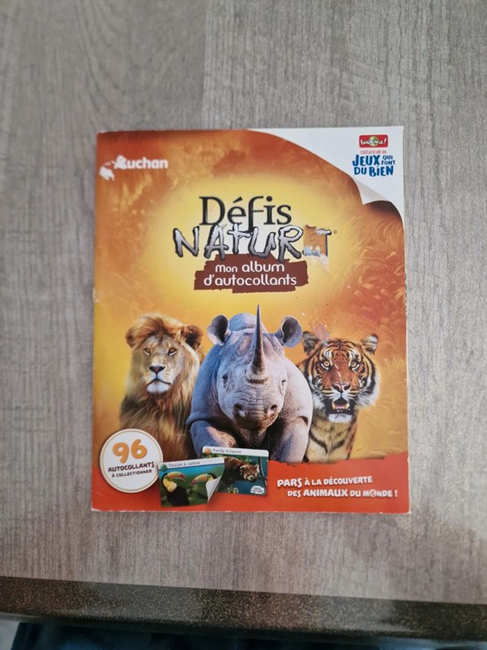 Livre Défis Nature
