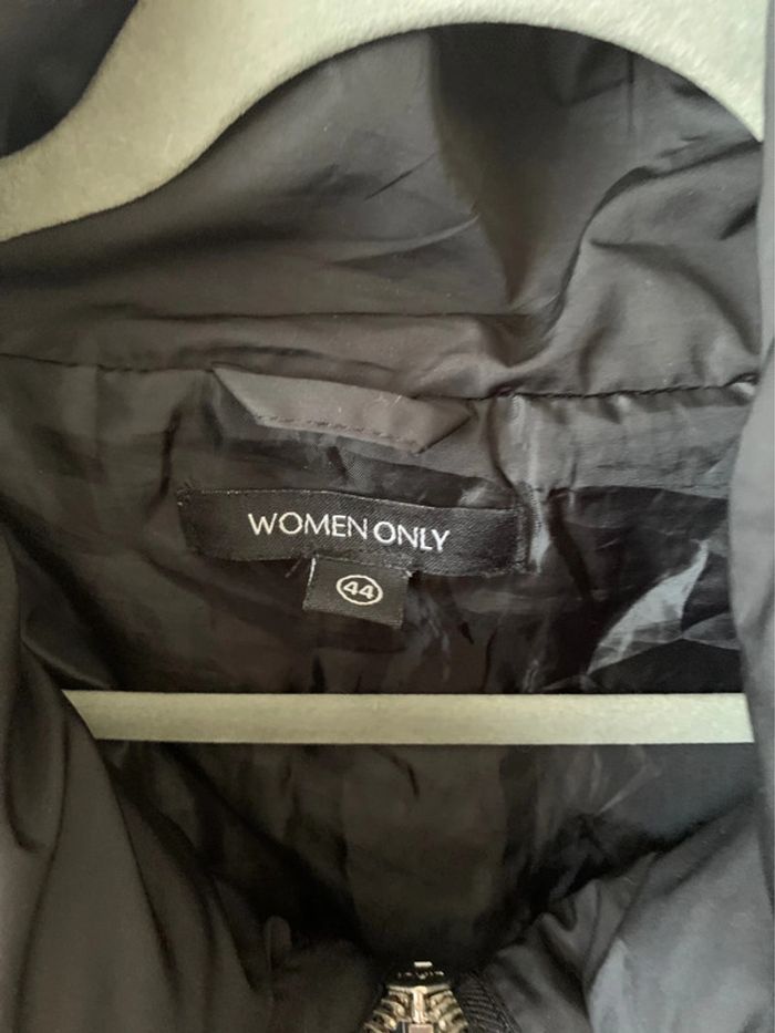 Manteau/Doudoune noir femme - Taille L/XL Sans marque - photo numéro 3