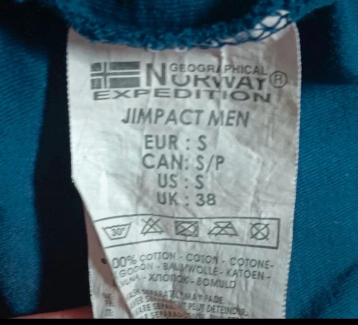 Tshirt femme marque geographical norway taille s - photo numéro 4