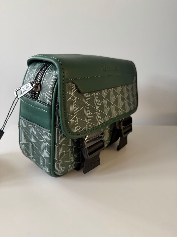 Sacoche verte Lacoste - photo numéro 2