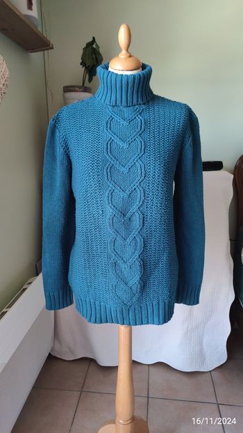Pull à col roulé  36/38