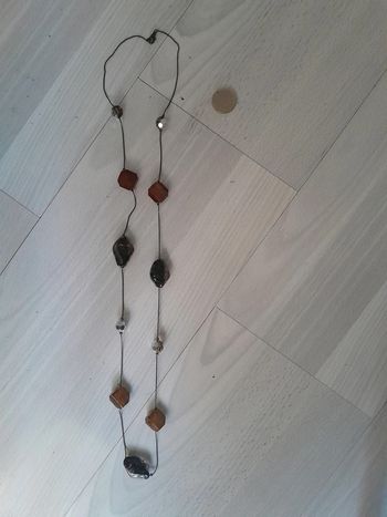 Sublime long sautoir avec murano vintage