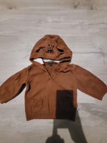 Pull-over à capuche 12 mois