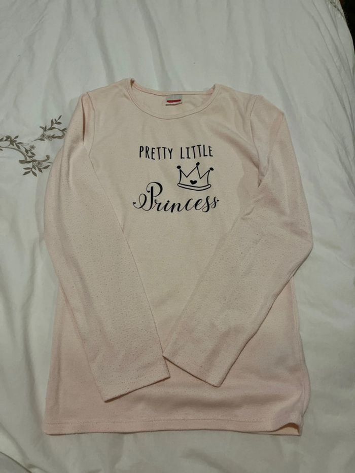 Tee shirt fille Thermolactyl Damart 12 ans