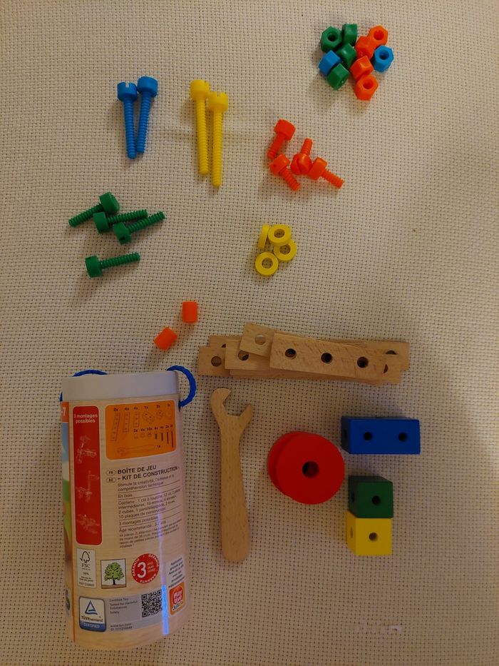 Jeu de construction en bois playtive - photo numéro 4