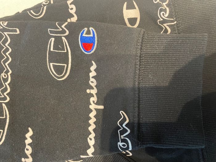 Pull Noir Champion Homme Taille XL - photo numéro 3