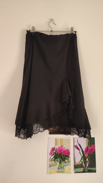 Jupe Sisley dentelle taille M