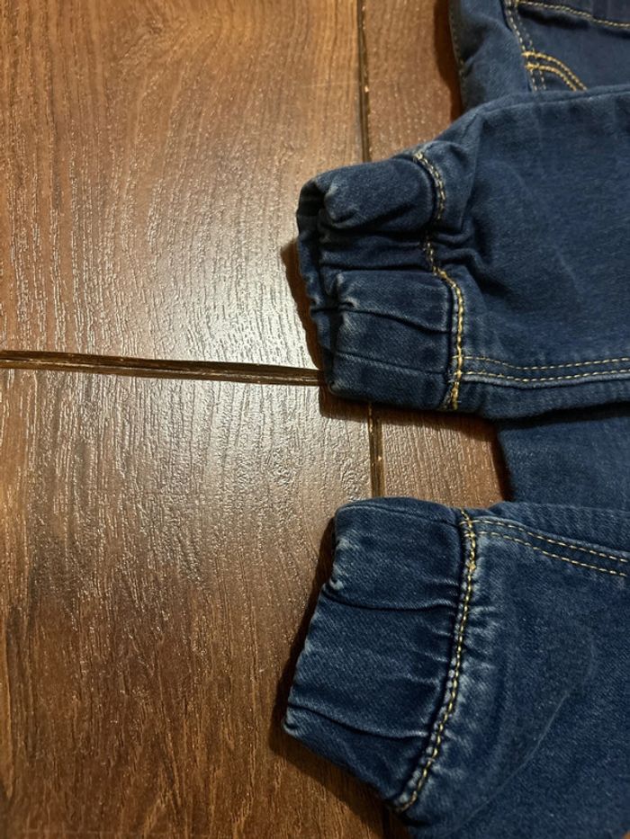 jean bleu foncé effet usé sergent major 2 ans 92 cm - photo numéro 10