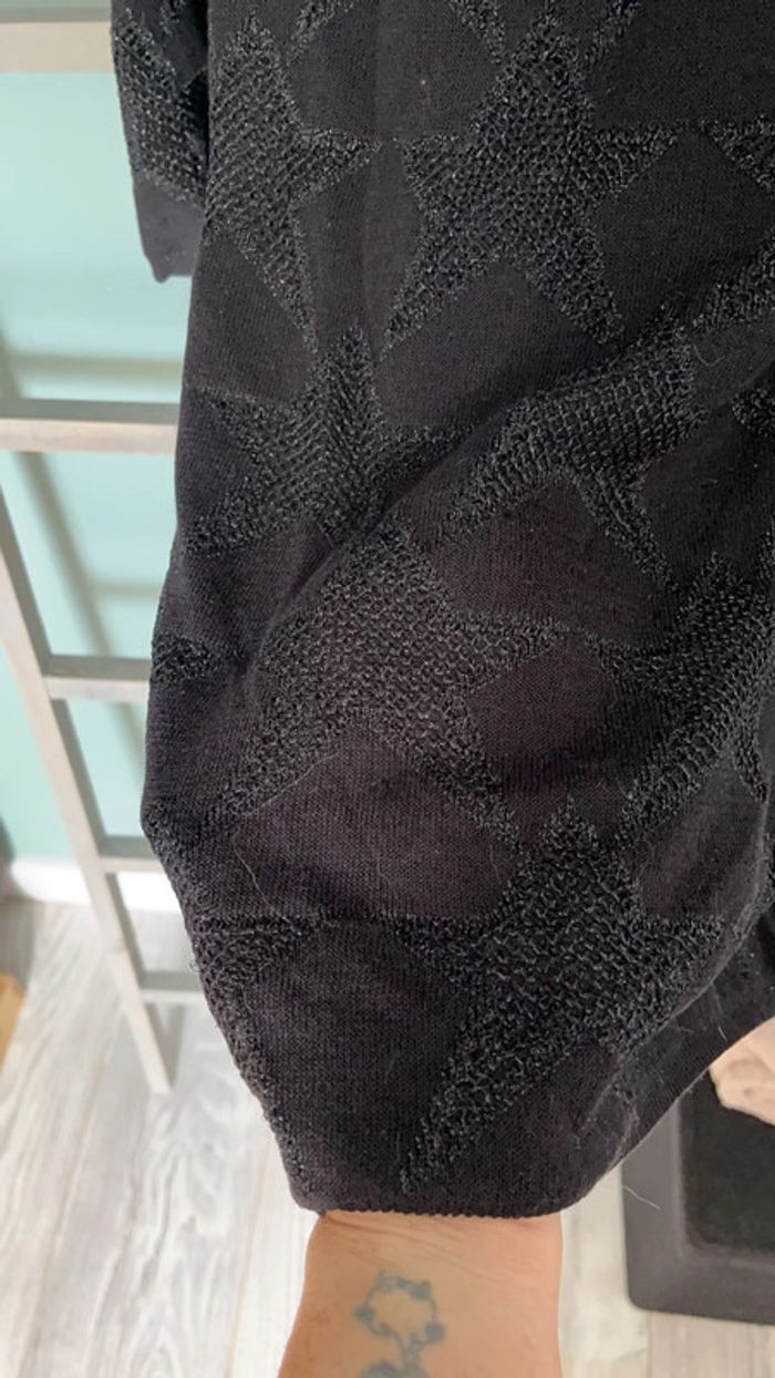 Jolie robe pull motif étoile - photo numéro 2