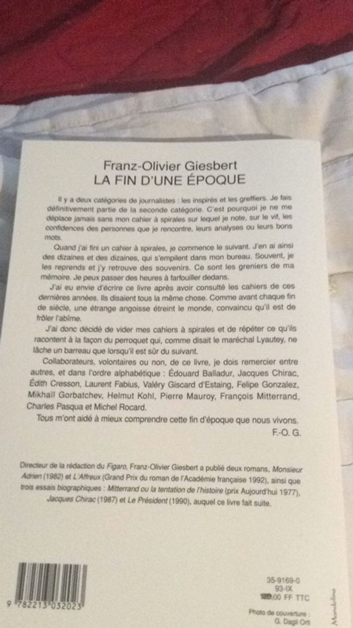 #la fin d’une époque par Franz-Olivier Giesbert - photo numéro 3