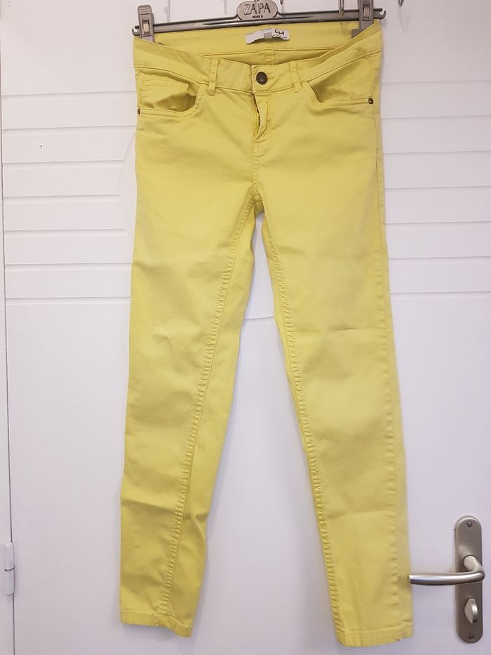 Jean skinny jaune