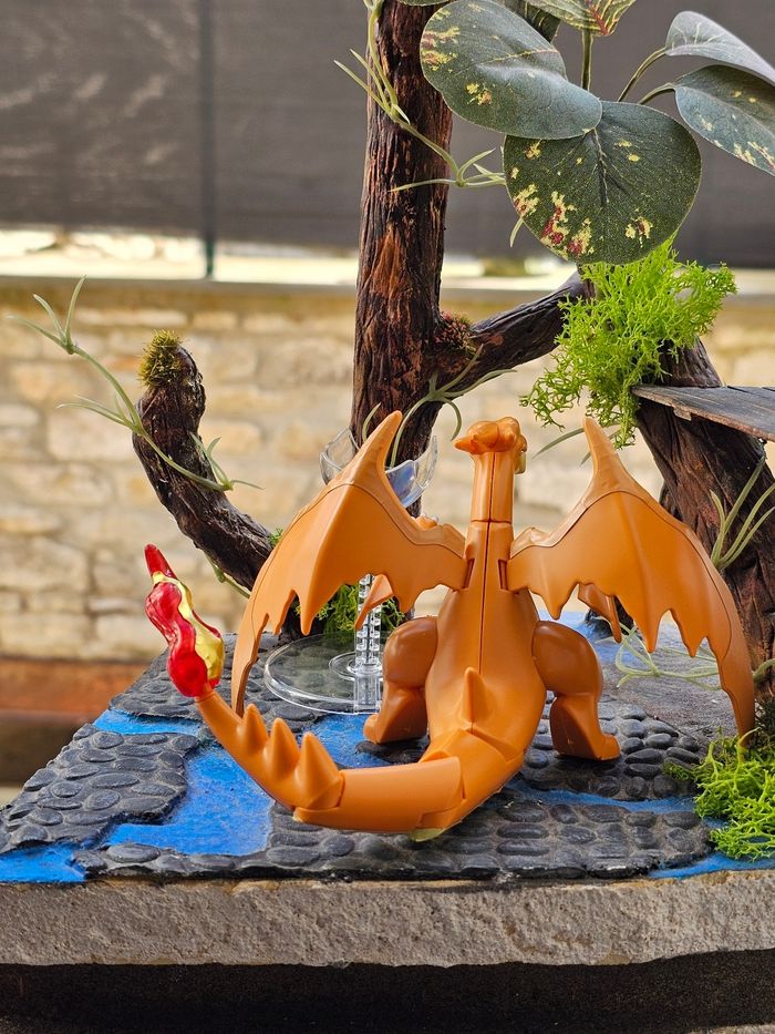 Super grande figurine Pokemon bondai Mega-Dracaufeu - photo numéro 7