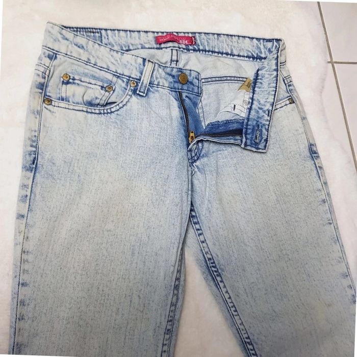 Jean Levi's 524 Too Superlow Skinny Bleu Clair - photo numéro 4
