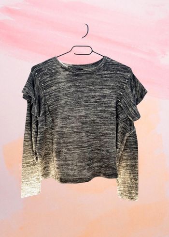 Pull gris chiné femme taille S Jennyfer neuf