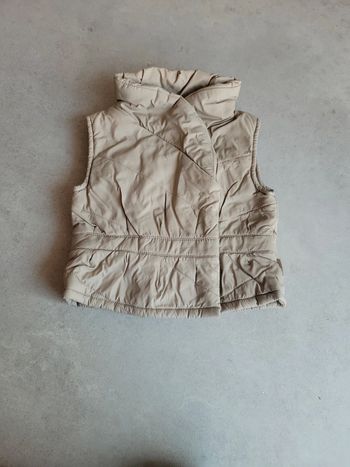 Doudoune sans manche bébé taille 67 cm chaud veste