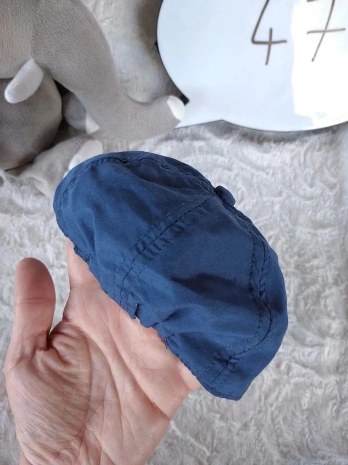 Casquette Garçon 6/12 mois taille 47 Explorer Poisson Pieuvre Mer - photo numéro 3