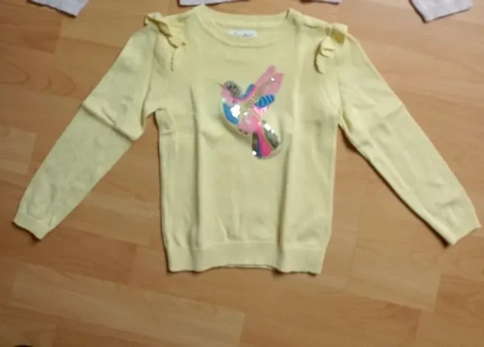 Pull jaune 6 ans