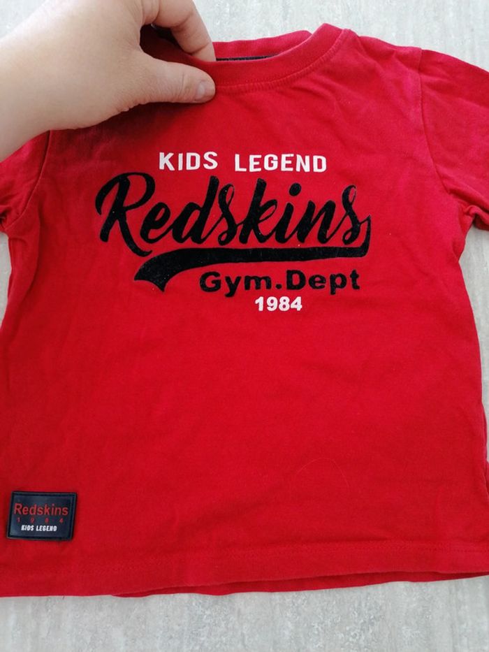 Tee shirt redskin - photo numéro 3