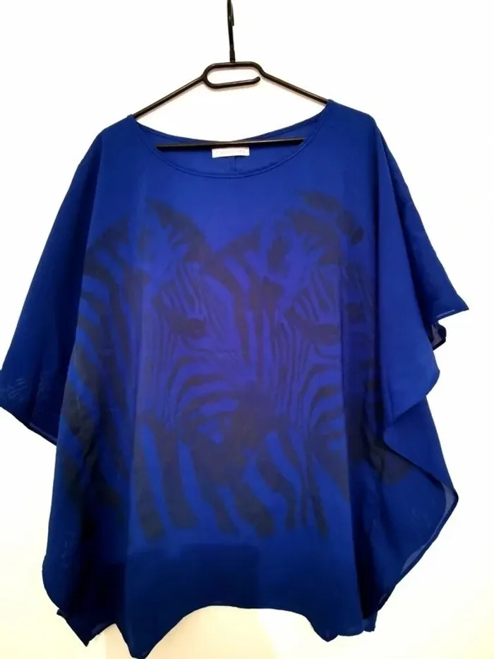 Blouse bleu - photo numéro 3