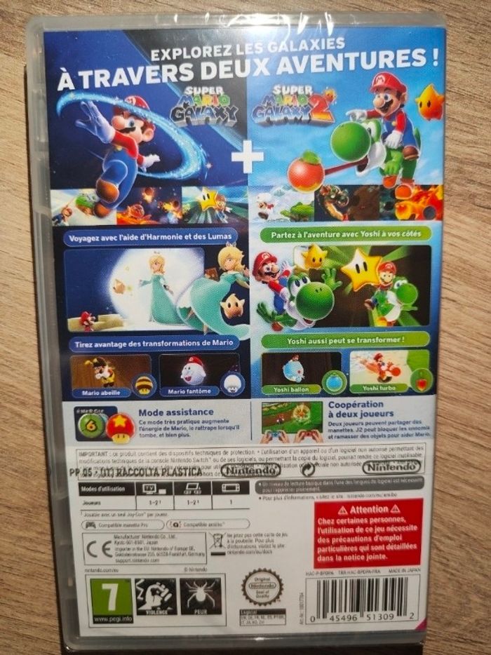 Super Mario Galaxy + Super Mario Galaxy 2 - photo numéro 2