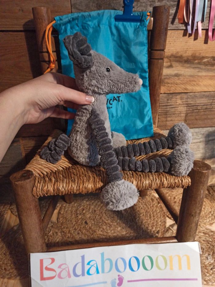 Peluche jellycat souris mouse tbe RARE - photo numéro 5