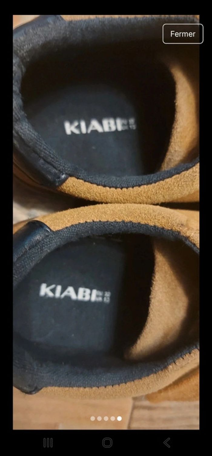 Baskets garçon
Pointure 32
Couleur marron
De chez kiabi - photo numéro 4