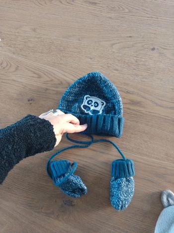 Ensemble bonnet gants