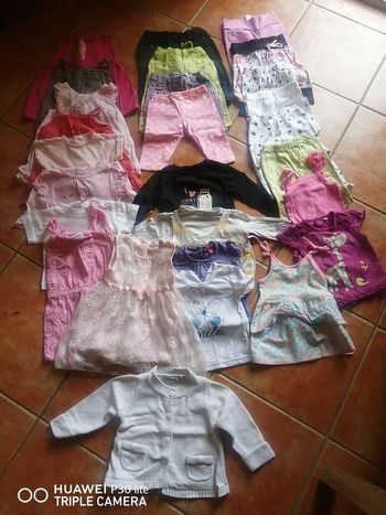 Lot fille taille 9 mois