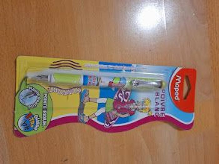 stylo plume poivre blanc (neuf)