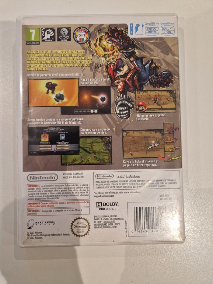 Mario strikers charged football wii - photo numéro 2