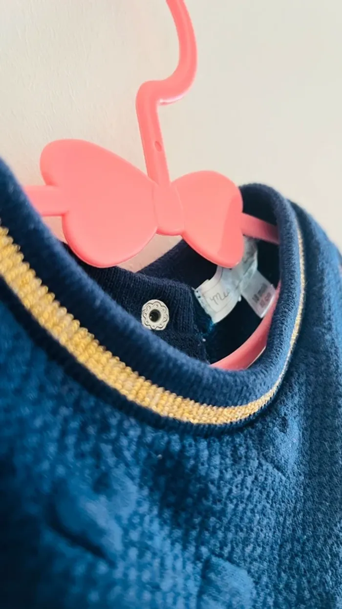 Robe bleu marine - Mes petits cailloux - photo numéro 5