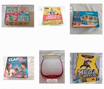 Lot jeux de société