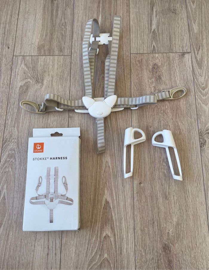 Harnais Stokke à 5 points pour la chaise haute bébé Tripp Trapp