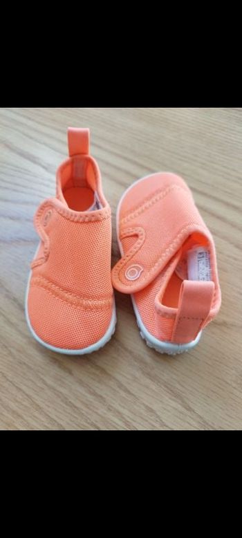 Chaussure mixte Decathlon orange