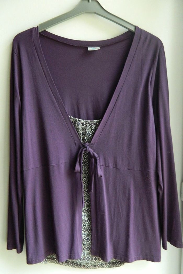 T shirt T XL "M&S mode" manches longues