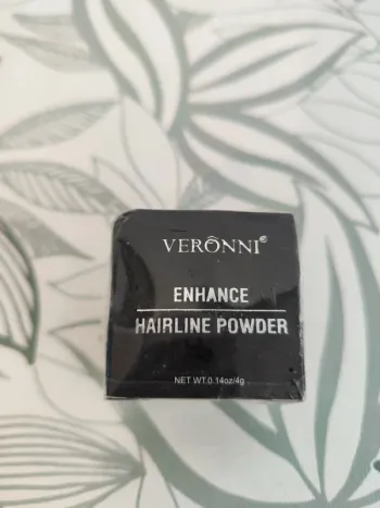 Veronni rehausser poudre pour la ligne des cheveux 4g couleur dark brown valeur 12€  exp 29/06/27